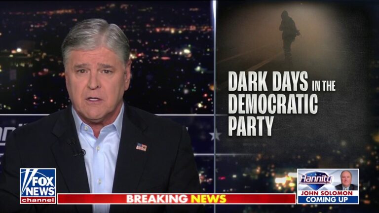 Sean Hannity: This dehumanization of federal officials is not going to end well