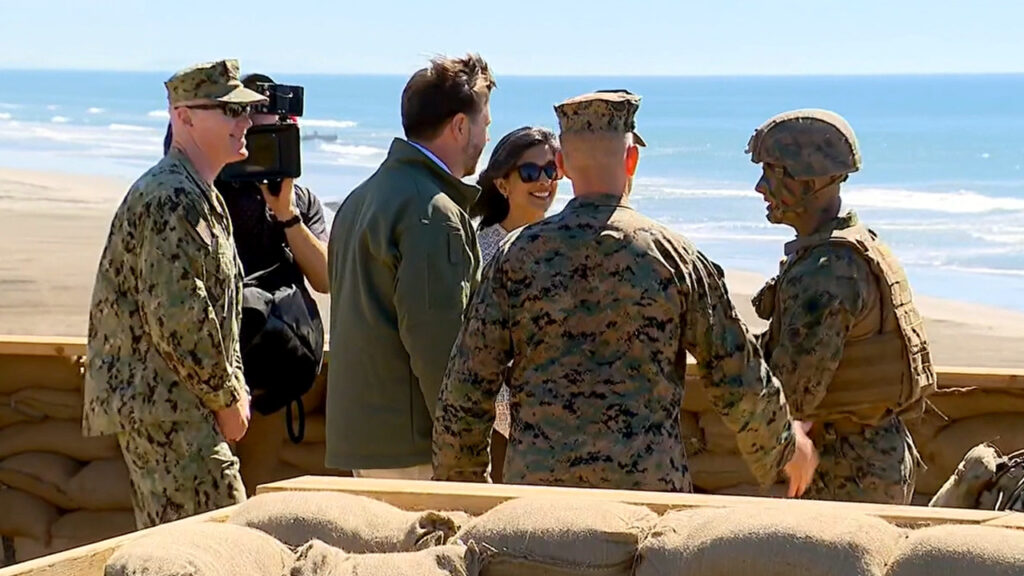WATCH LIVE: Vance reviews massive Marine Corps combat demonstration at Camp Pendleton