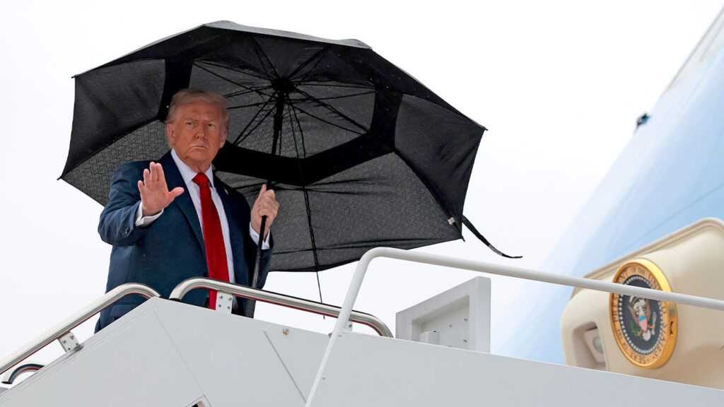 WATCH LIVE: Trump arrives in the Middle East