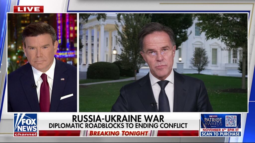 Mark Rutte backs Trump approach to end Russia Ukraine war quickly