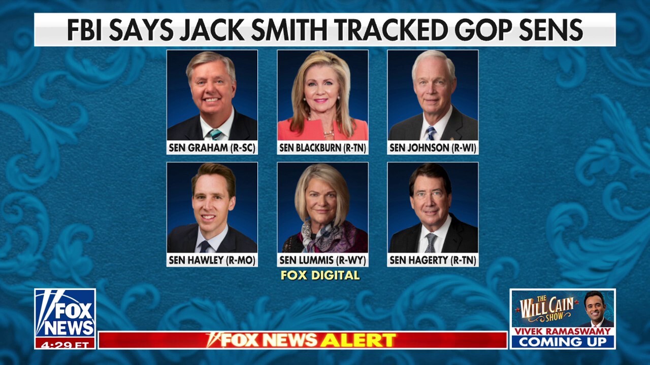 FBI: Special Counsel Jack Smith tracked the private conversations of Republican senators during Jan. 6 investigation