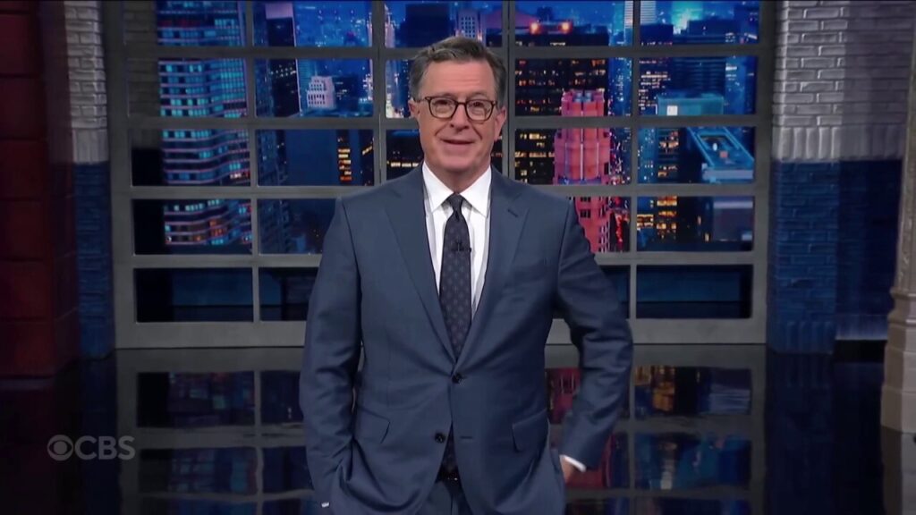 Colbert mocks new CBS Boss on 'National Boss’s Day,' months after host’s cancelation was announced