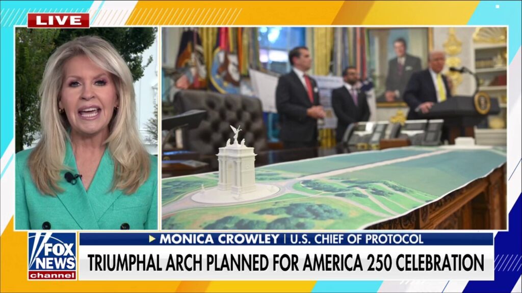Trump aims to 'make D.C. beautiful again' with grand Triumphal Arch plan
