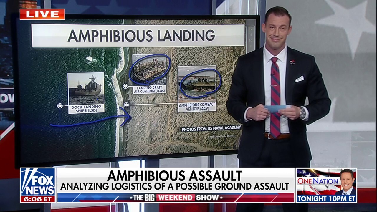 Joey Jones breaks down what an amphibious assault looks like