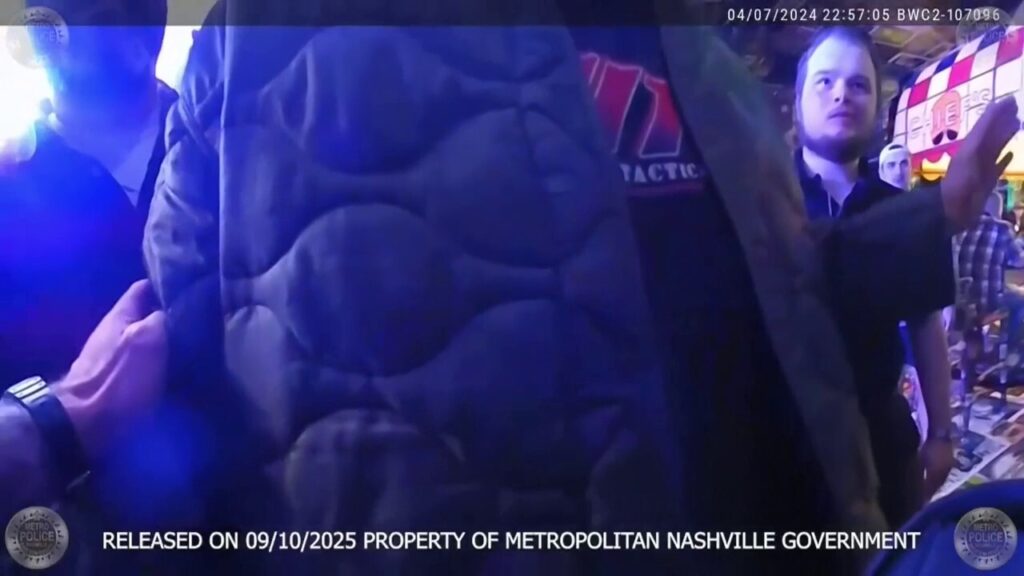 WARNING: GRAPHIC LANGUAGE Bodycam footage shows Morgan Wallen's arrest in April 2024