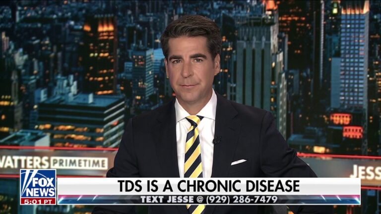 Trump's just sitting back and watching the show: Jesse Watters