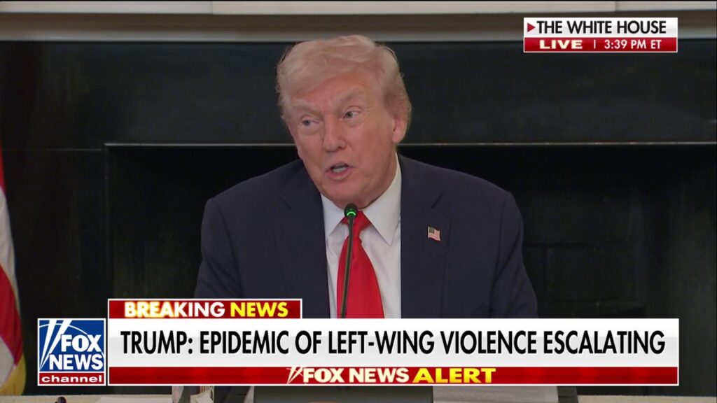 President Trump warns ‘left-wing violence, Antifa-inspired terror’ is escalating