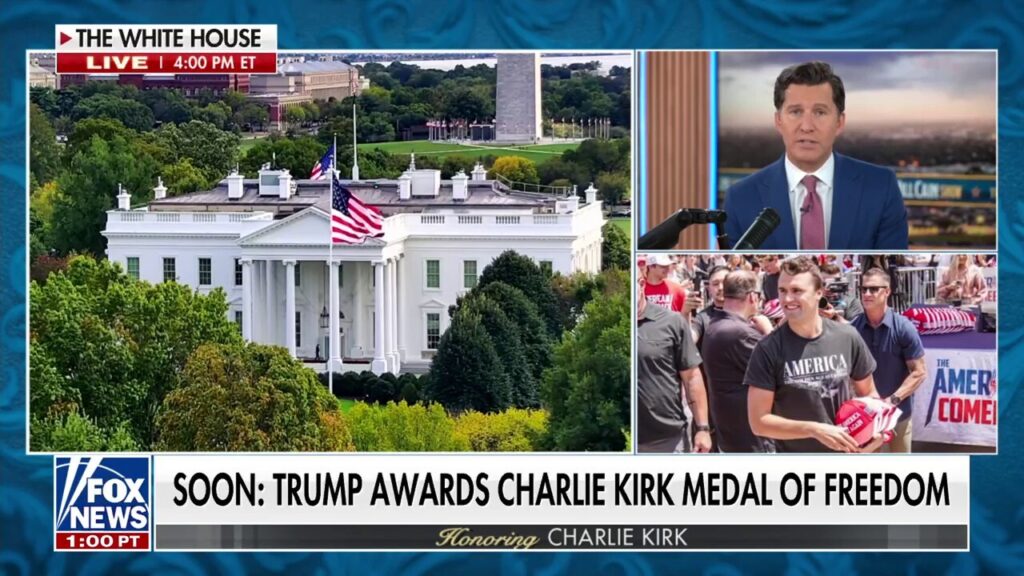 Charlie Kirk's legacy honored as posthumous Medal of Freedom to be awarded