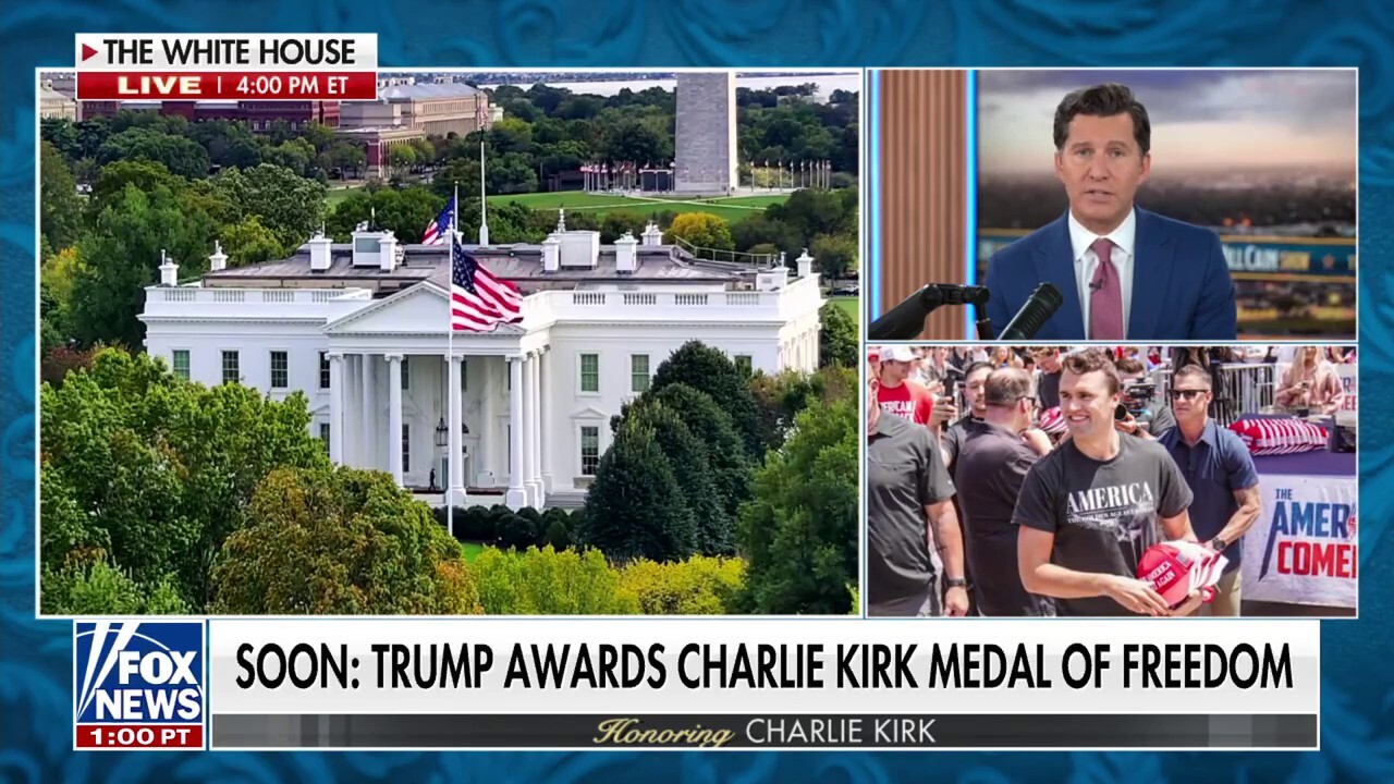 Charlie Kirk's legacy honored as posthumous Medal of Freedom to be awarded