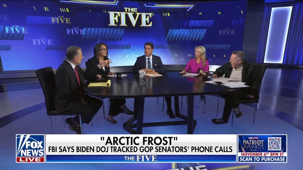 'ABUSIVE OVERREACH': Jesse Watters roasts Biden DOJ for allegedly getting phone records of GOP senators