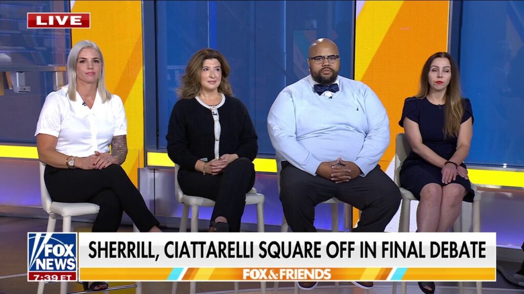 New Jersey voters react to debate between Ciattarelli and Sherrill