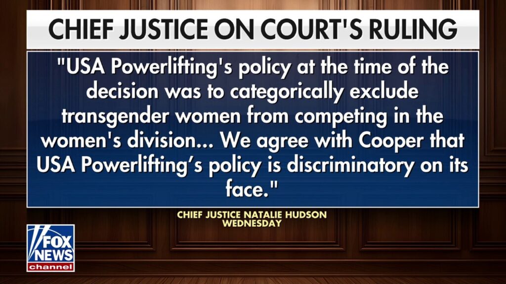MN Supreme Court rules USA Powerlifting 'discriminated' against trans athletes