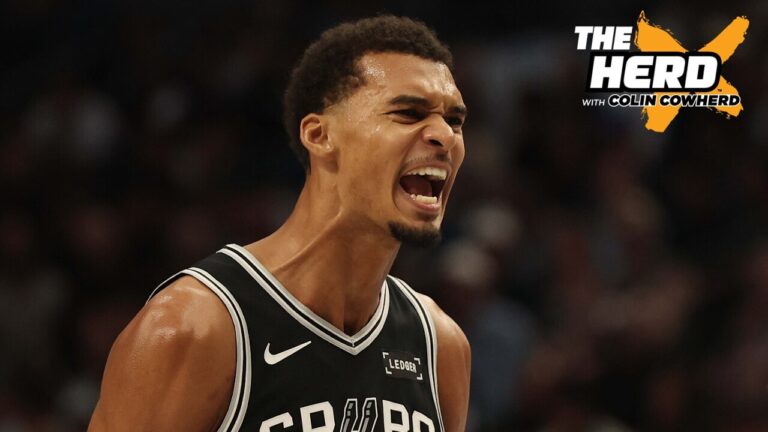 Victor Wembanyama scores 40 vs. Mavs in opening night, Is he ready to dominate? | The Herd