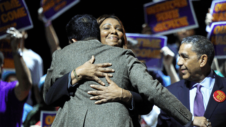 Defiant Letitia James rallies with far-left ally Mamdani after indictment, vows to keep fighting Trump