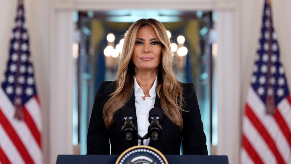 First lady Melania Trump announces 8 Ukrainian children reunited with families after being taken into Russia