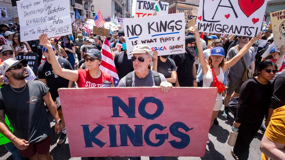 LIZ PEEK: Democrat fury fuels 'No Kings' protests but endgame is elusive