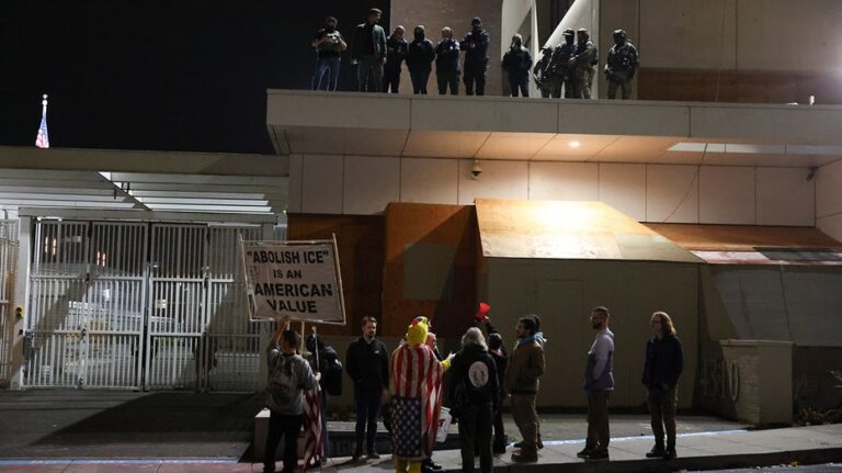 ICE director says Portland facility faces violence with 'little help from local police'