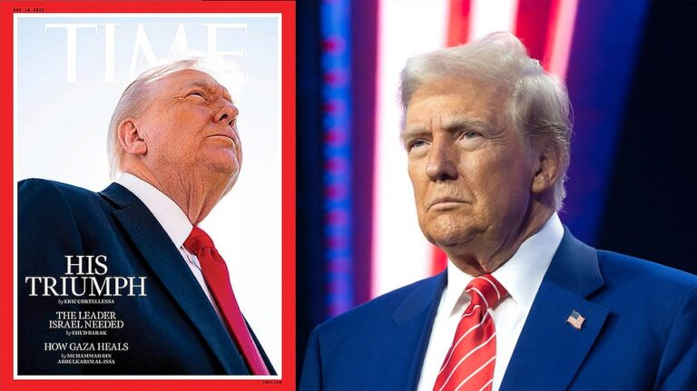 Trump slams Time magazine cover photo as ‘worst of all time’ after Gaza peace deal story