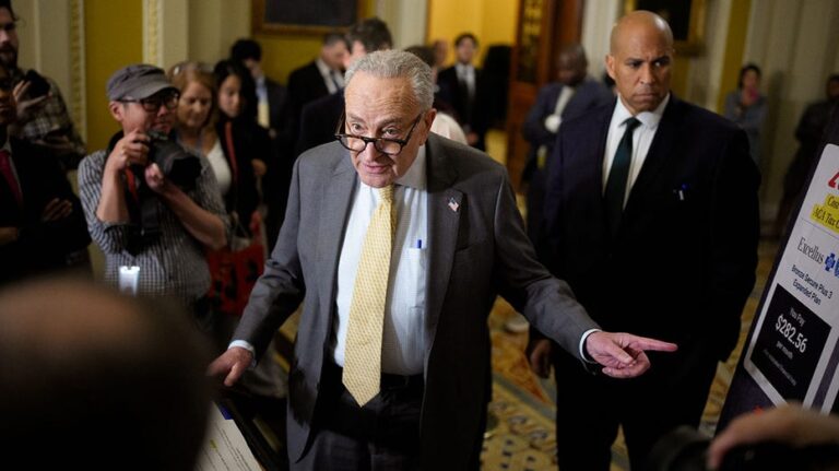 Senate Dems emboldened by weekend rallies block GOP plan to end shutdown for 11th time