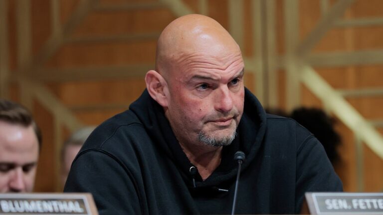 Fetterman optimistic Trump’s Gaza peace deal could bring ‘enduring peace’ to Middle East