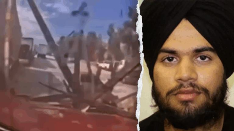 Dashcam video shows deadly freeway crash involving suspected illegal immigrant trucker