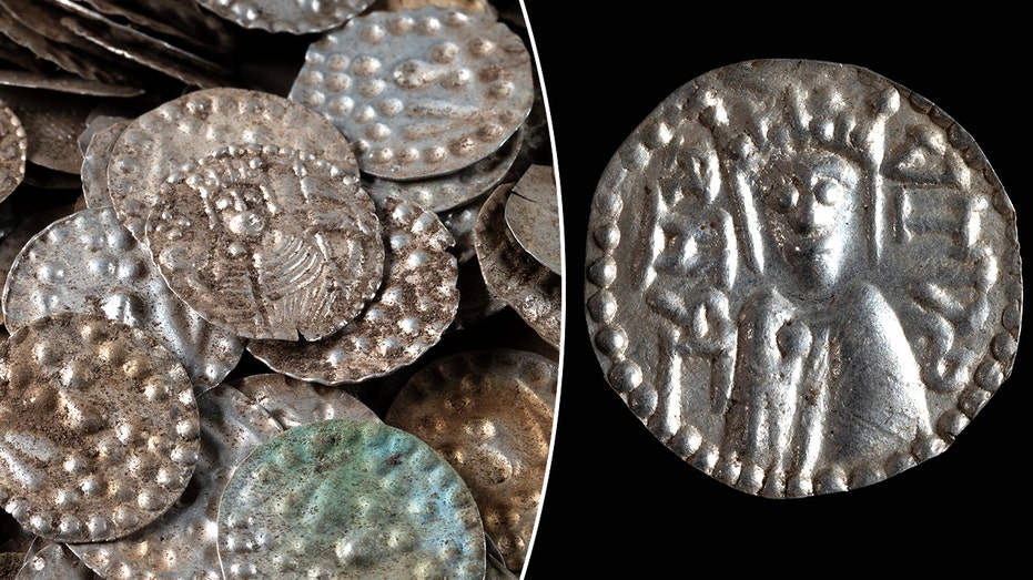 Angler digging for fishing worms uncovers massive medieval treasure in hidden cauldron