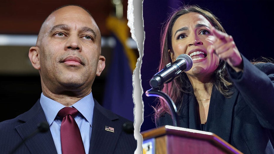 AOC distances herself from Hakeem Jeffries primary challenger