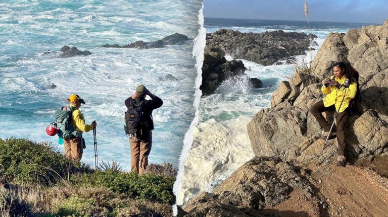 California man presumed dead after wave sweeps him away at same beach where girl, father died days earlier