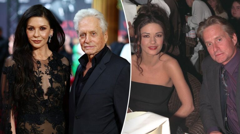 Catherine Zeta-Jones and Michael Douglas melts fans' hearts with photo of 'the first time we met'