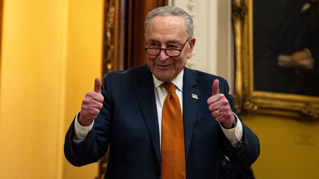 MORNING GLORY: Senator Chuck Schumer’s epic face plant