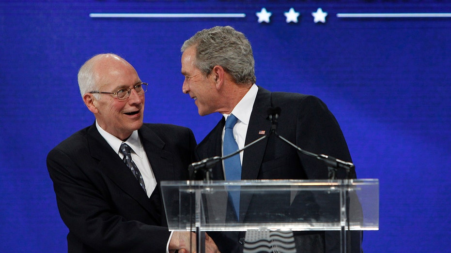 Bush hails Cheney as 'the one I needed' as vice president