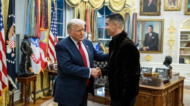 Ronaldo thanks Trump for 'warm welcome' during White House visit, dinner meeting with Saudi crown prince