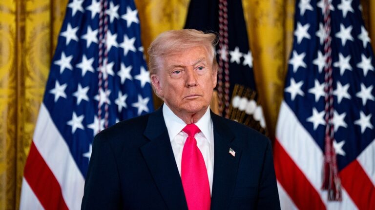 Trump says whether he would sign Epstein files bill