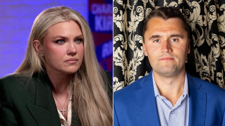 Erika Kirk reveals heartbreaking exchange with veteran police officer after husband’s assassination