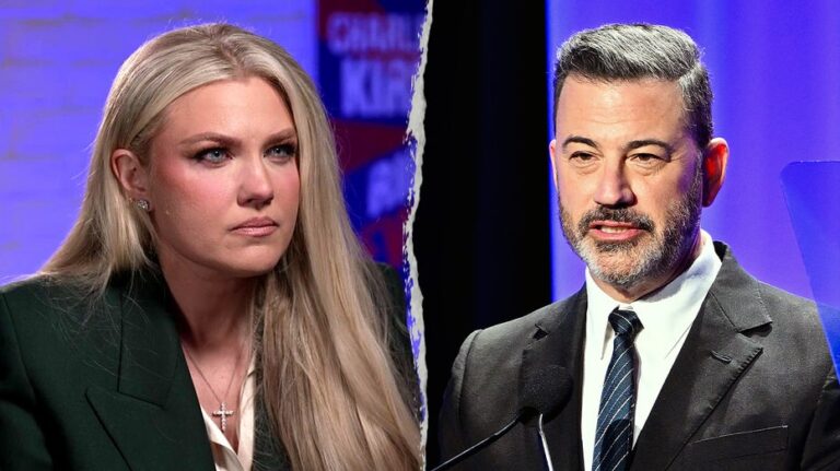 Erika Kirk reveals her message to Jimmy Kimmel in emotional Fox News interview