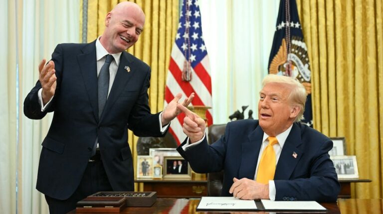 Ex-FIFA exec accuses President Gianni Infantino of violating political neutrality rule by praising Trump