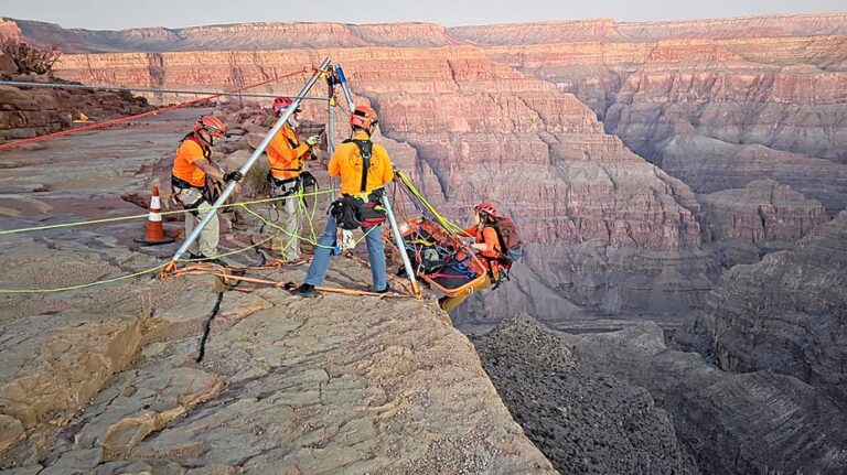 Man dies at Grand Canyon after slipping over edge, falling more than 100 feet, sheriff's office says