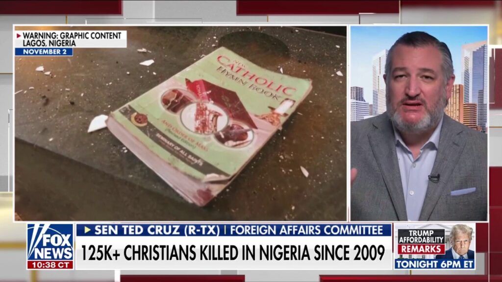 Sen. Cruz calls out officials 'turning a blind eye' to Christian persecution in Nigeria