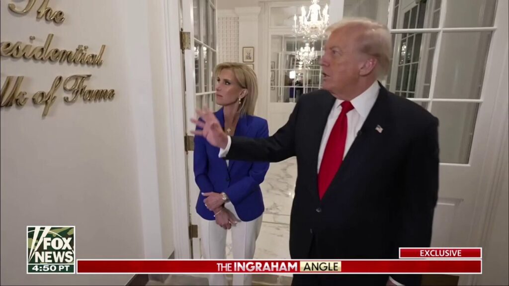 ‘Nobody can build like me’: Trump gives exclusive look at White House renovations