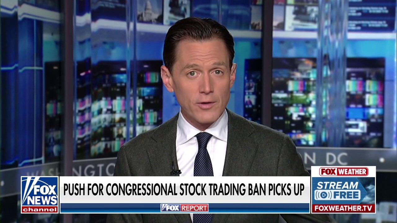 Congressional stock-trading ban introduced by bipartisan group of lawmakers