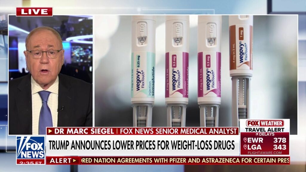 Trump announces landmark deal to lower prices for weight-loss drugs