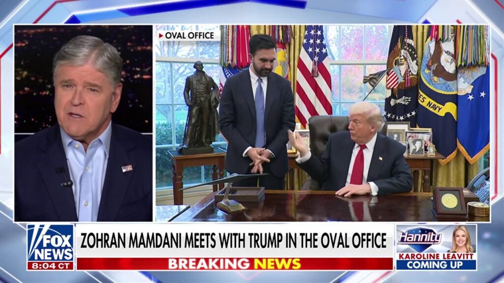 Mamdani is asked about past comments about Trump in Oval Office meeting