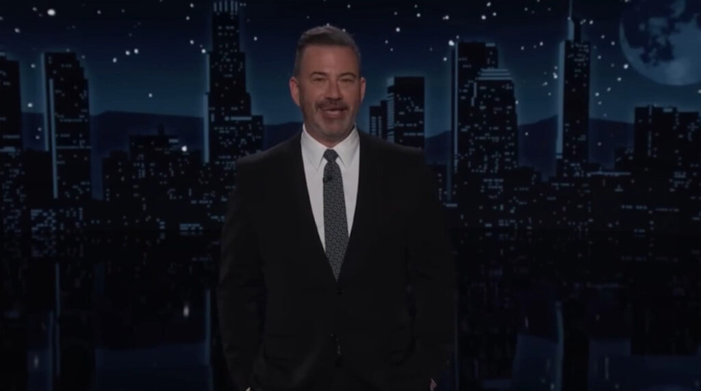 Kimmel returns fire after Trump calls him a 'bum'