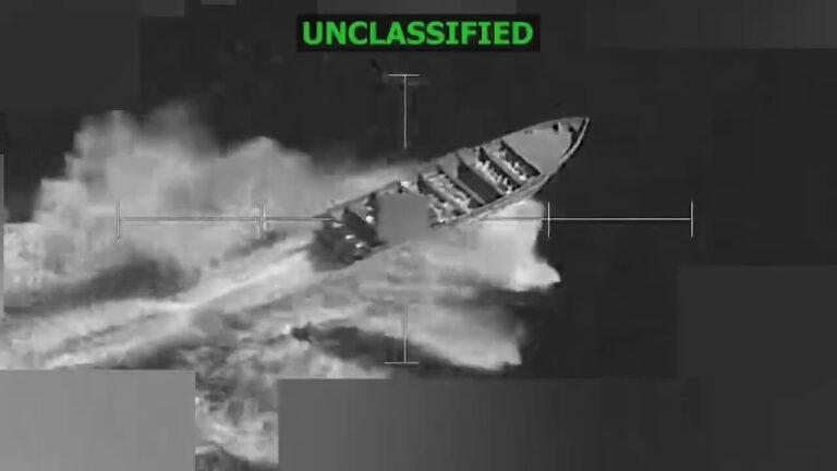 US forces kill 3 narco-terrorists in strike on drug-smuggling vessel in Eastern Pacific