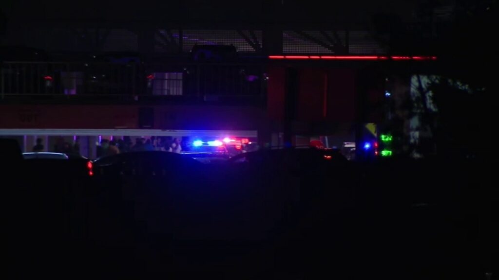 Police escort shoppers out of California mall after Black Friday shooting