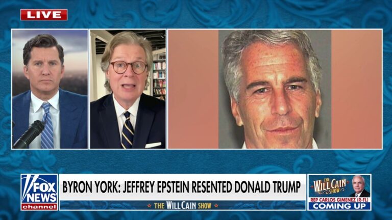 Byron York: Epstein was obsessed with whatever Trump was doing as he was rising to power