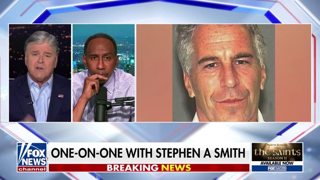Stephen A. Smith shares his thoughts on the release of the Epstein files