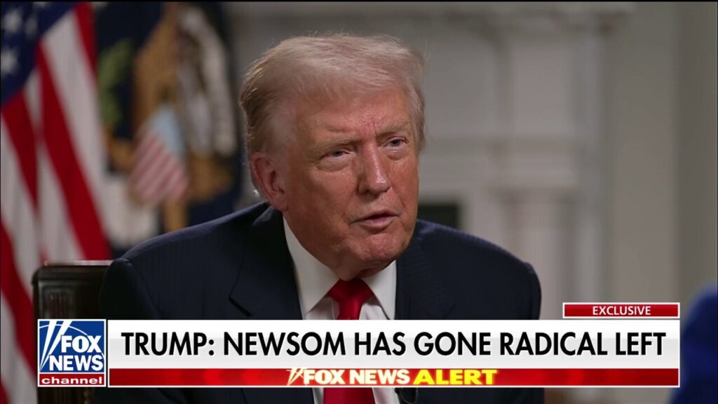 Newsom is a 'horrible' governor: Trump