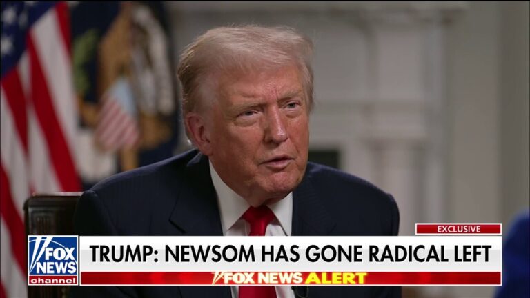 Newsom is a 'horrible' governor: Trump