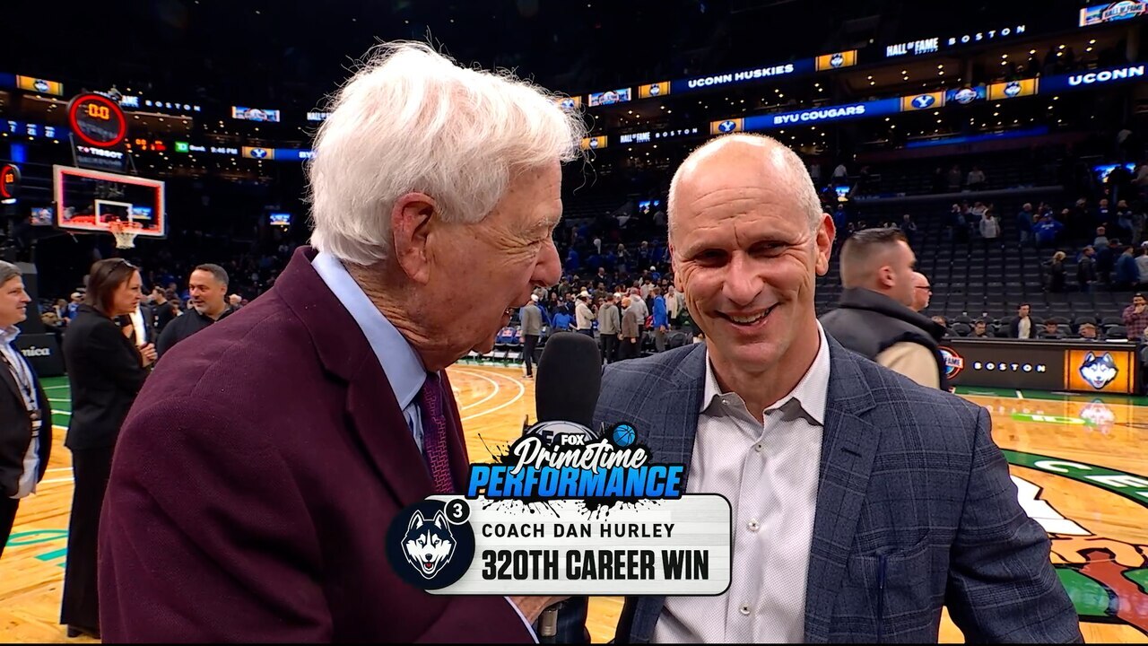 Dan Hurley on No. 3 UConn's CLASSIC win over No. 7 BYU ⭐️ Primetime Performance